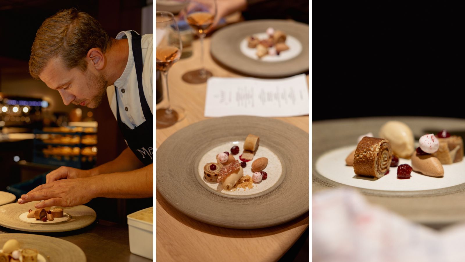 Het dessert van Mearkas